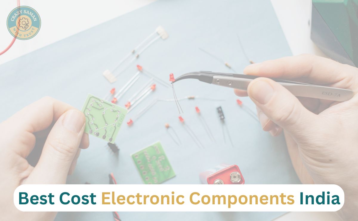 Best cost electronic components in India - affordable resistors, capacitors, ICs, PCBs