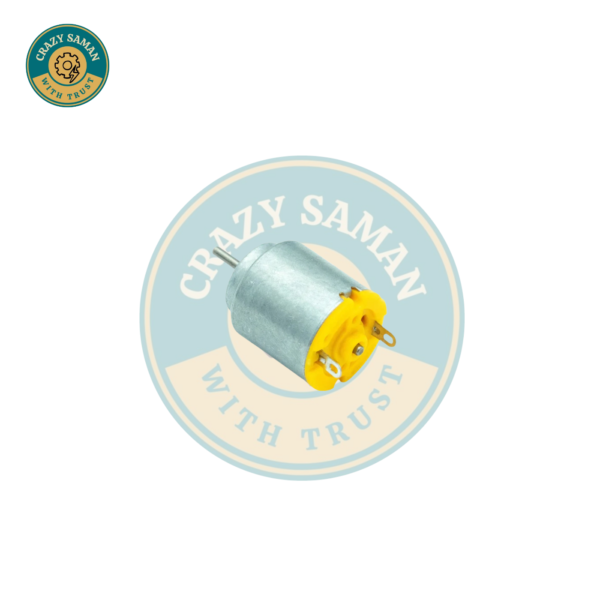 5V High Speed Round DC Motor for DIY Toys, Science Experiments