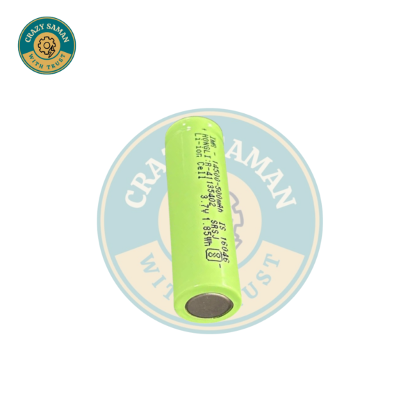 18650 Li-ion 3.7V 500mAh Rechargeable Battery