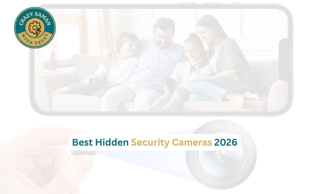 Best Hidden Security Cameras 2026 for Home & Office Security – Smart Wireless Camera Buying Guide by Crazy Saman