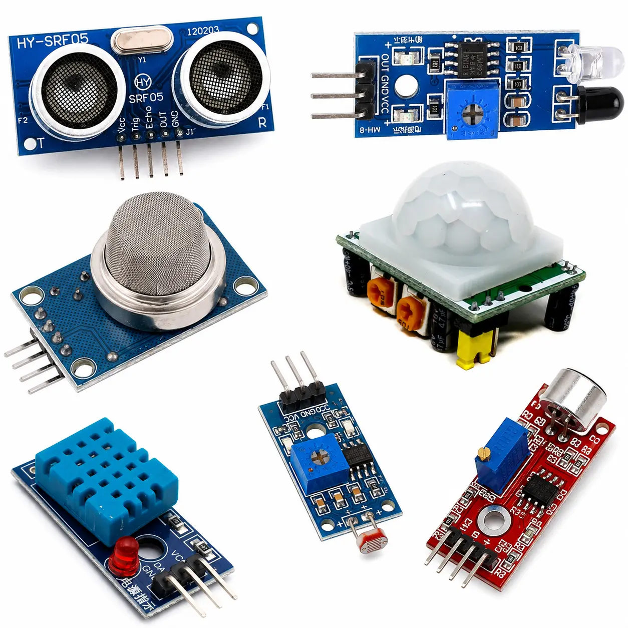 Sensors and Modules for Arduino and IoT Projects - Crazy Saman