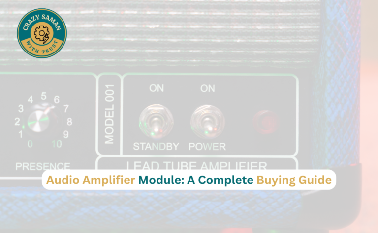 Audio amplifier module board for DIY and professional speaker systems