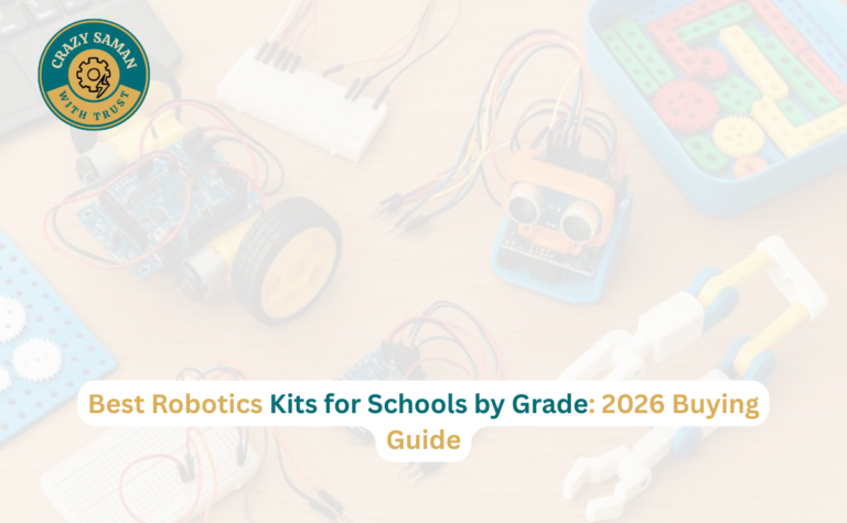 Best robotics kits for school students with Arduino boards and electronic components | CRAZY SAMAN