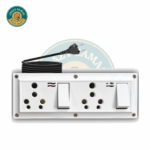 dual socket hidden camera